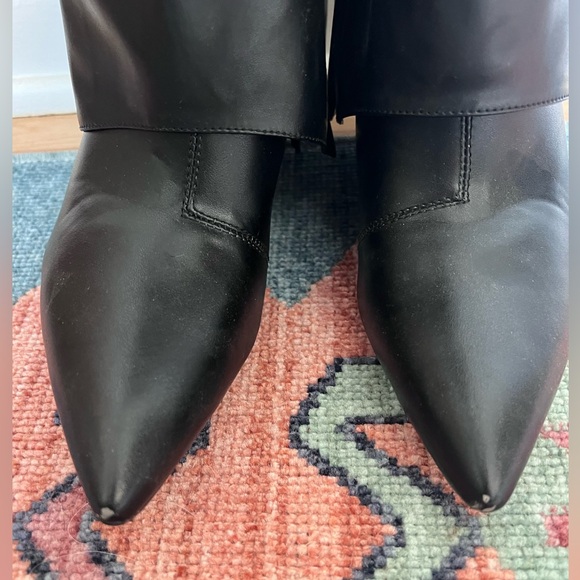 Fold Over Wedge Boot with Lock - Picture 4 of 5